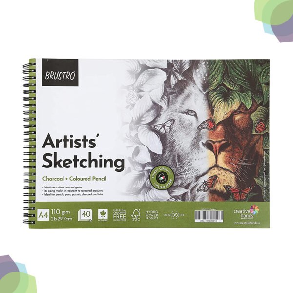 BRUSTRO Artists Drawing & Sketching Wiro Pad