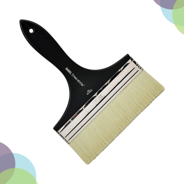 Liquitex Professional Free Style Large Flat Short Handle Brushes Broad Flat