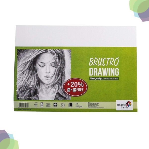 BRUSTRO Drawing Paper 200 GSM Packets