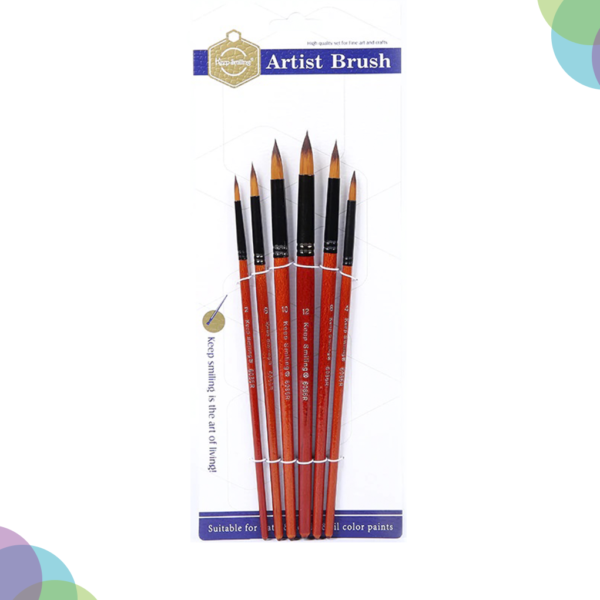 Keep Smiling Synthetic Taklon Brush Sets Keep Smiling Synthetic Taklon Brush Sets