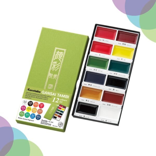 Zig Kuretake Gansai Tambi Watercolour Sets Zig Kuretake Gansai Tambi 2