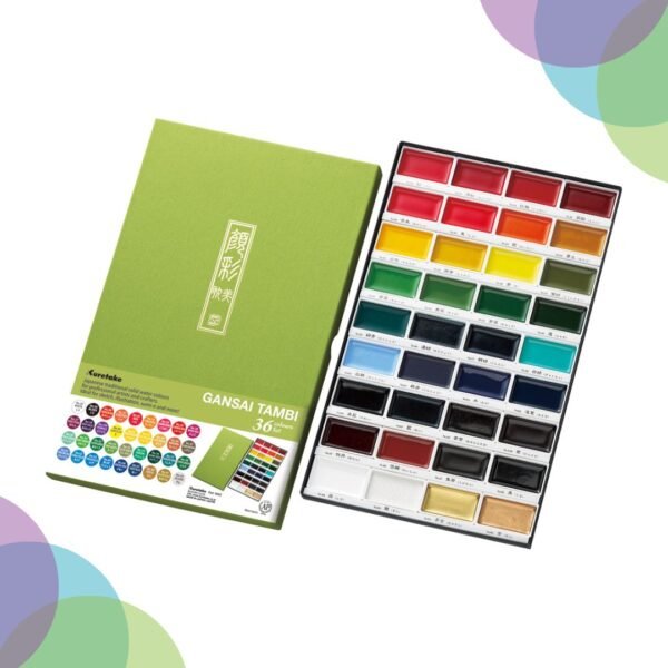 Zig Kuretake Gansai Tambi Watercolour Sets Zig Kuretake Gansai Tambi 3