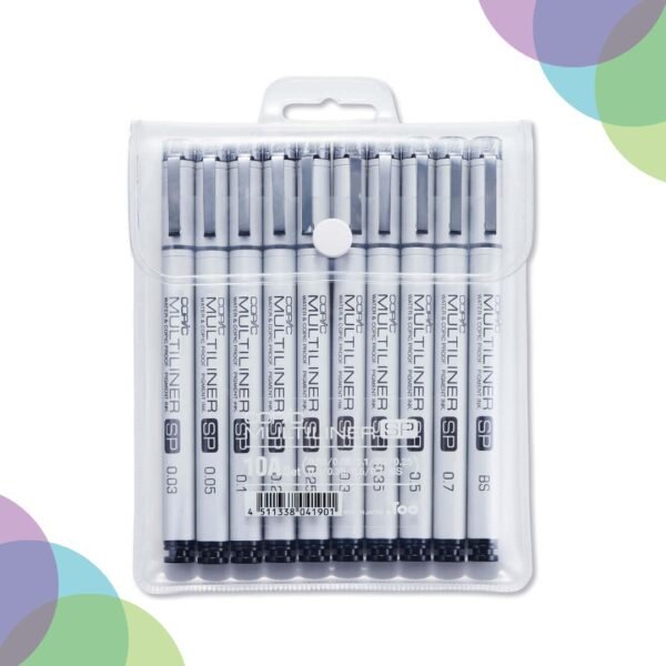 Copic Multiliner Sp Black 10A Set Copic Multiliner Sp Black 10A Set