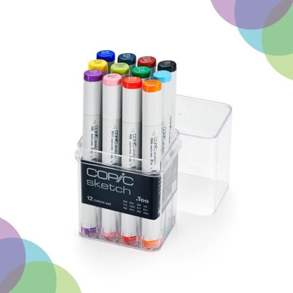 Copic Sketch Marker 12 Set Basic