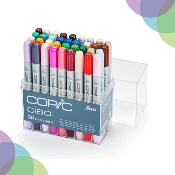 Copic Ciao Marker 36 Color Set E Copic Ciao Marker 36 Color Set E