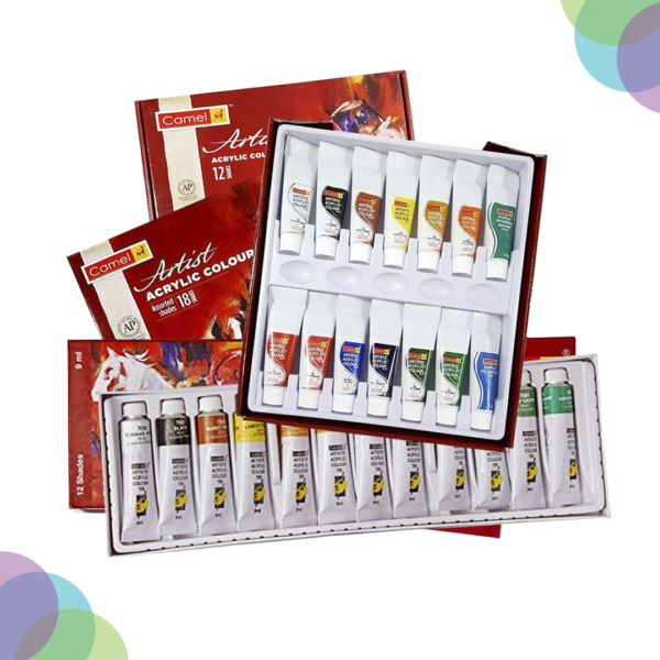 Camel Artist Acrylic Colour Sets - Image 8