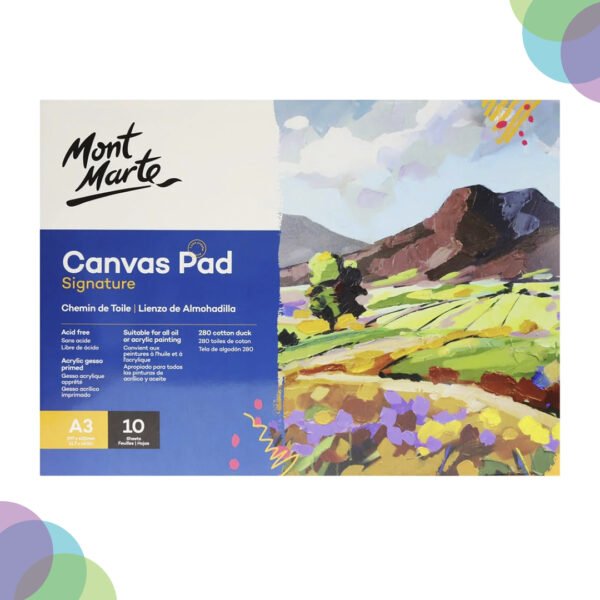 Mont Marte Canvas Pads