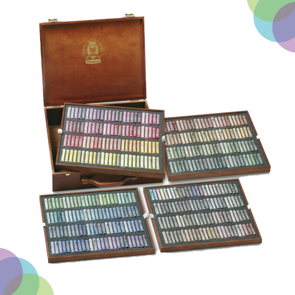 Schmincke Soft Pastel Wooden Box Set 400