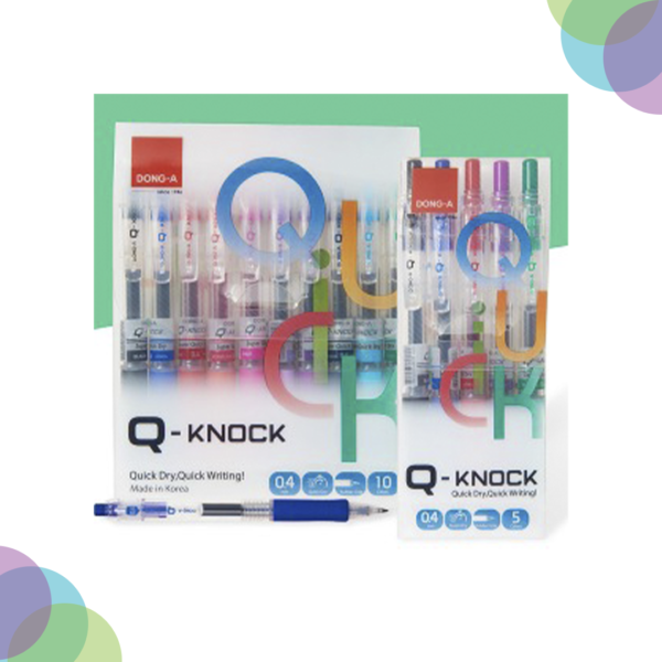 Dong-A Q-Knock 0.5Mm Ball Pen Sets