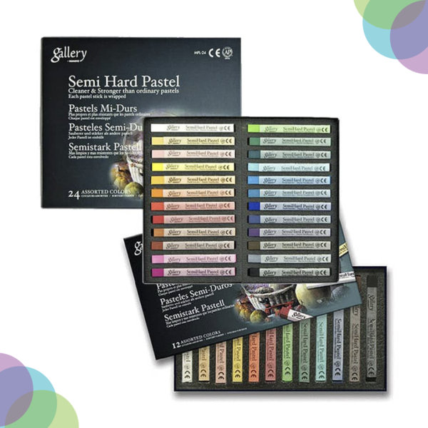 Mungyo Gallery Artists Semi Hard Pastels Sets