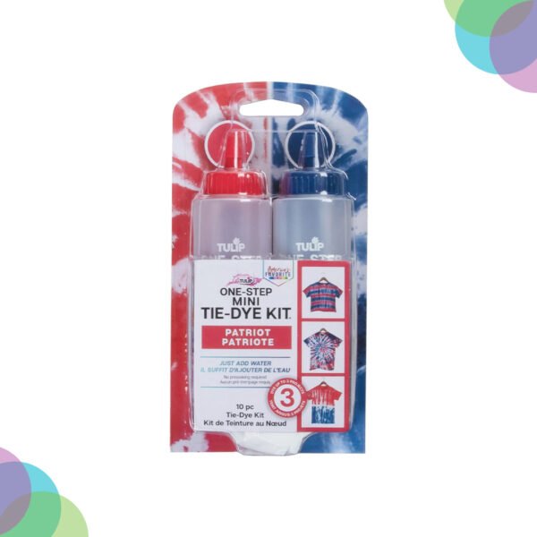 Tulip Tie-Dye Kits 2 Colour Mini Patriot Kit 32453