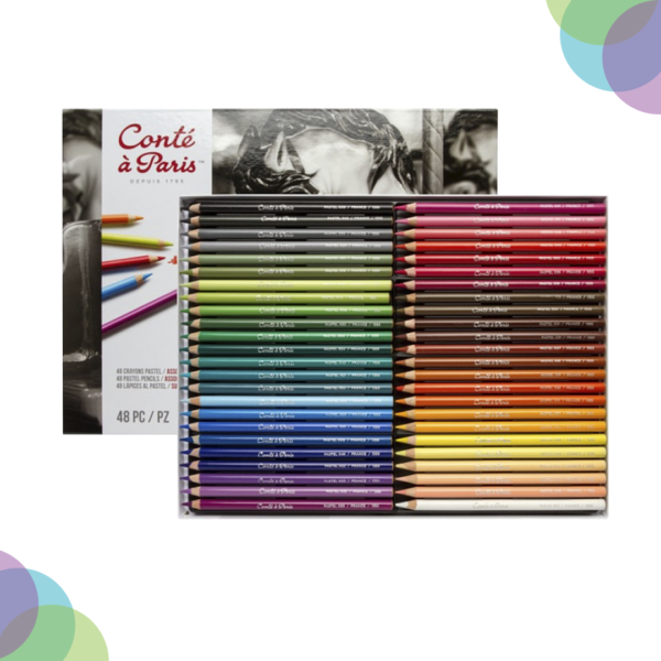 Conte A Paris Pastel Pencils Set Of 48