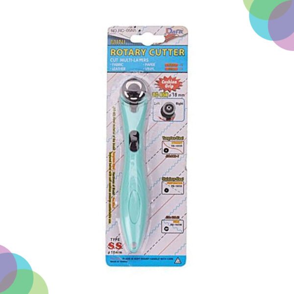 Dafa Rotary Cutter 18mm With Pinking Blades RC-5N 2S Dafa Rotary Cutter 18mm With Pinking Blades RC 5N 2S