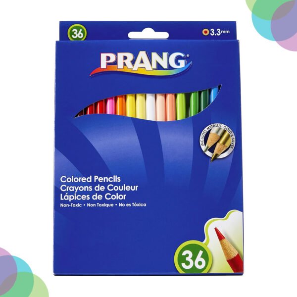 Prang Thick Core Colored Pencil Set of 36