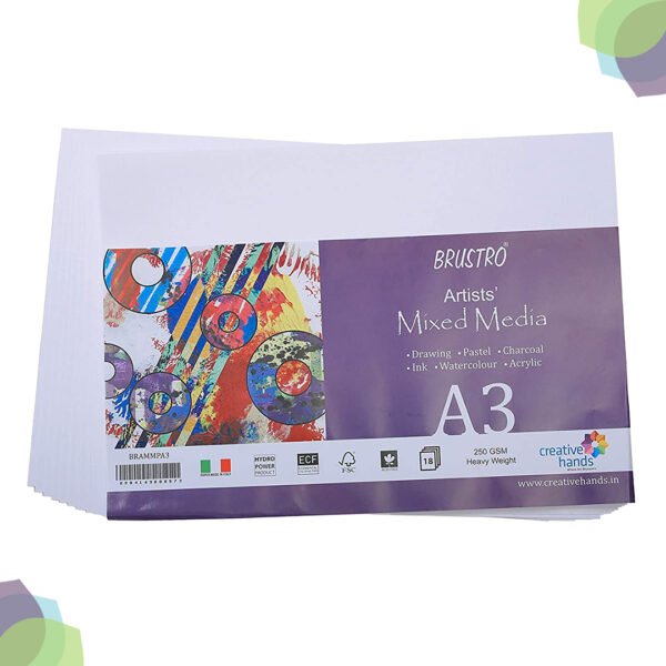 BRUSTRO Artists' Mixed Media Papers 250 GSM