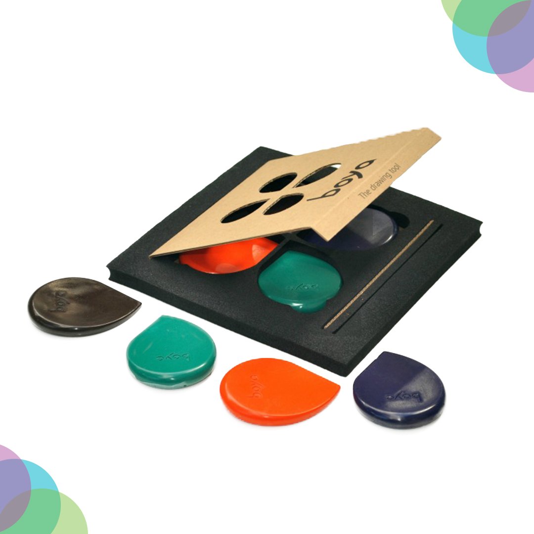 Boya Artist Crayons (Secondary Set Of 4)