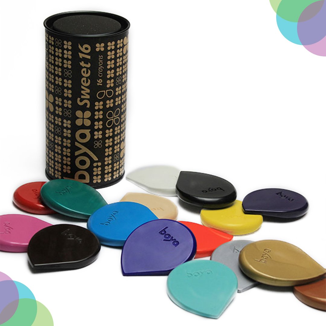 Boya Crayons (Sweet Set Of 16)