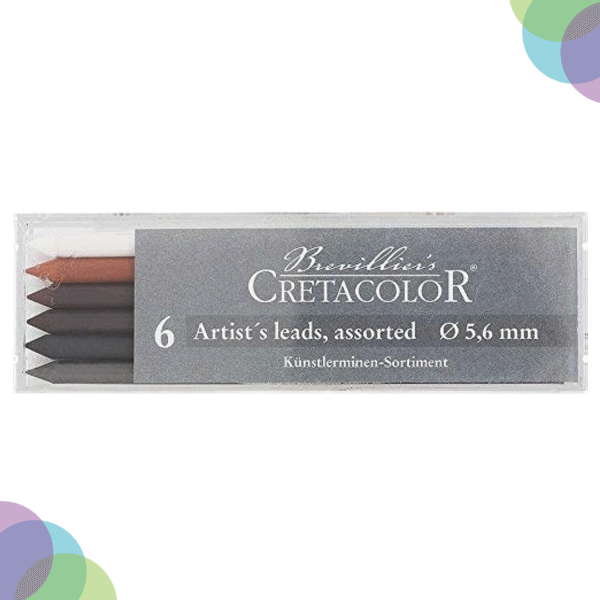 CRETACOLOR Artists' Lead Assorted (Set of 6)