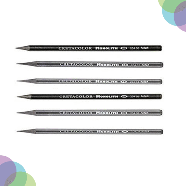 CRETACOLOR Monolith Woodless Graphite Pencils