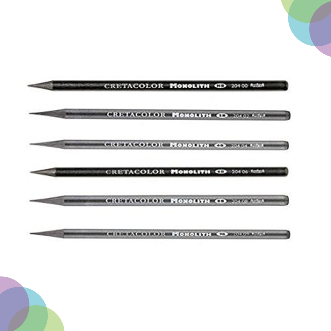 CRETACOLOR Monolith Woodless Graphite Pencils