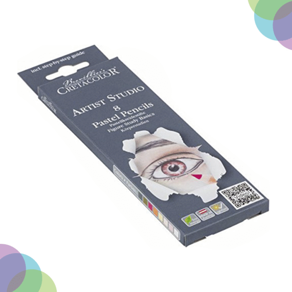 CRETACOLOR Pastel Pencil Figure Study Set of 8