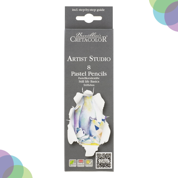 CRETACOLOR Pastel Pencil Still Life Set of 8