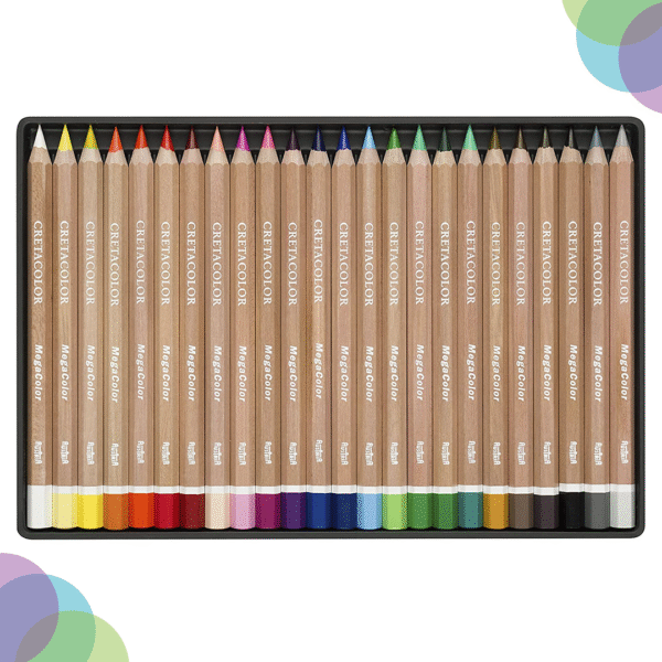 CRETACOLOR Quattro Mega Multicolored Pencil 42 Pcs Container