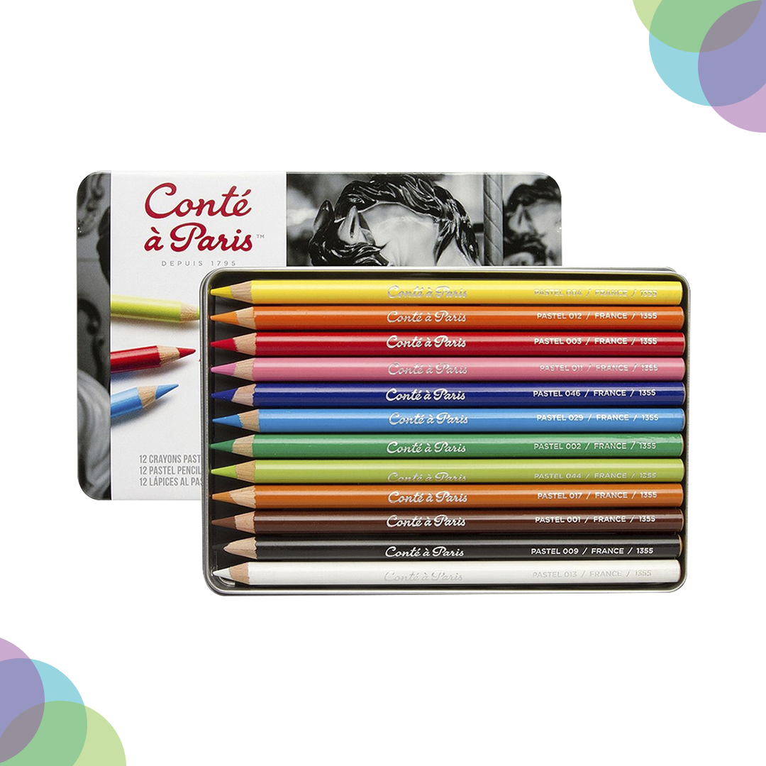 Conte A Paris Pastel Pencils Set Of 12