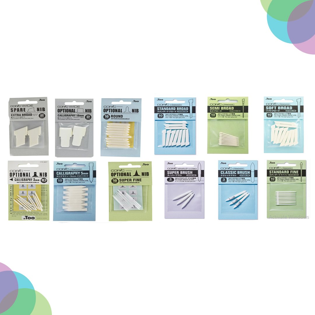 Copic Replacement Nibs