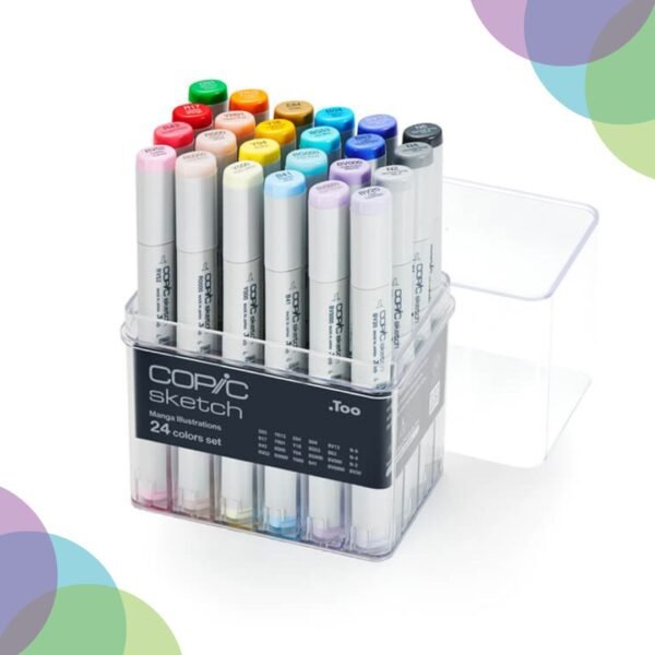 Copic Sketch Marker 24  Set Manga Illustration