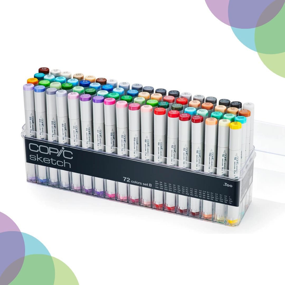 Copic Sketch Marker 72 Set B