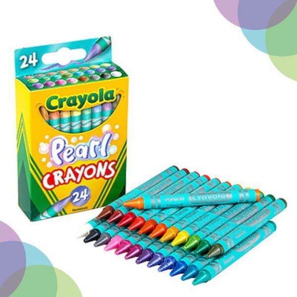 Crayola  Pearl Crayons Set of 24