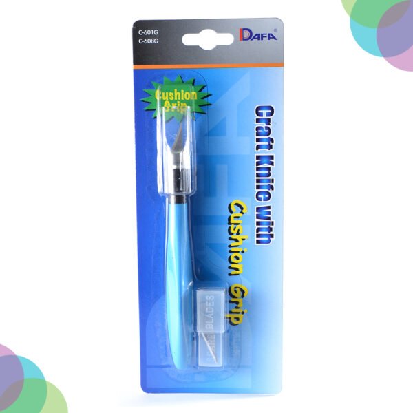 Dafa Craft Knife With Cushion Grip ( C-608G Swivel Knife)