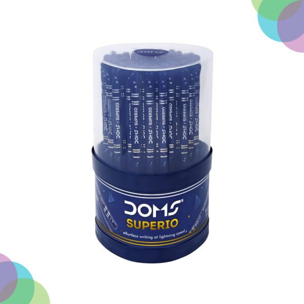 Doms Superio Non-Toxic Super Dark Graphite Pencils Set Of 50