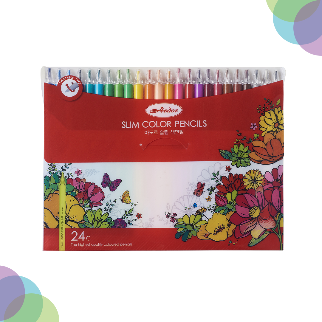 Dong-A Ardor Slim Colour Pencil Sets Dong-A Ardor Slim Colour Pencil Sets
