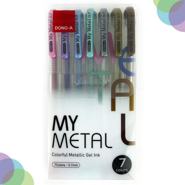 Dong-A My Metal Gel Pens 0.7Mm