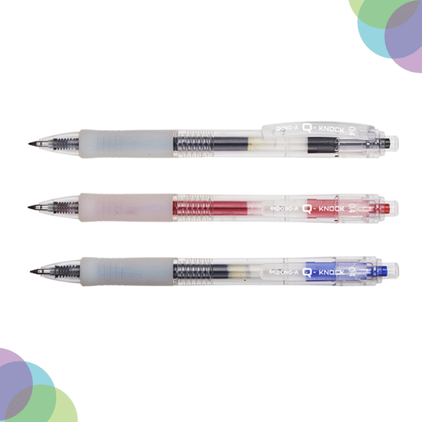 Dong-A Q-Knock 0.4Mm Ball Pens