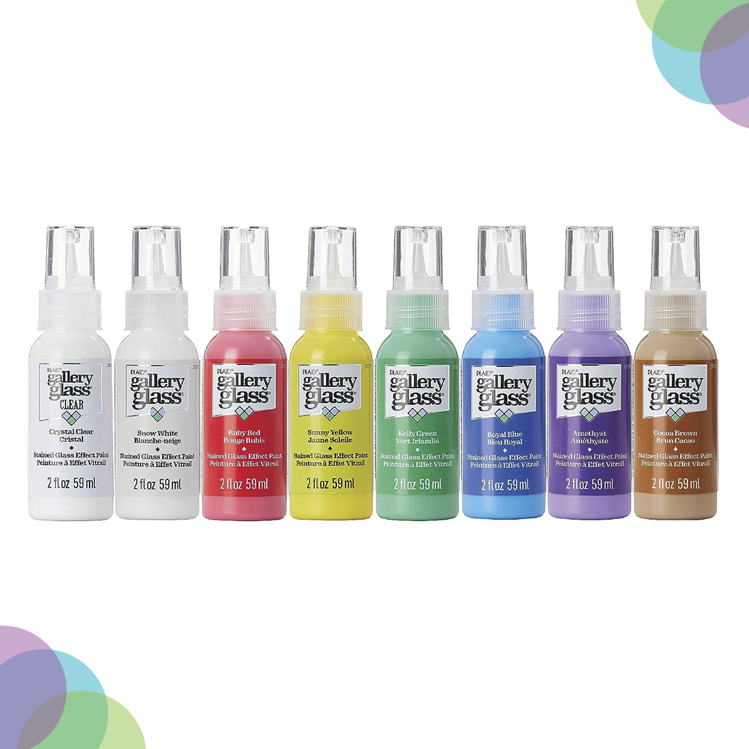 Gallery Glass Paint 59ml Set Of 8