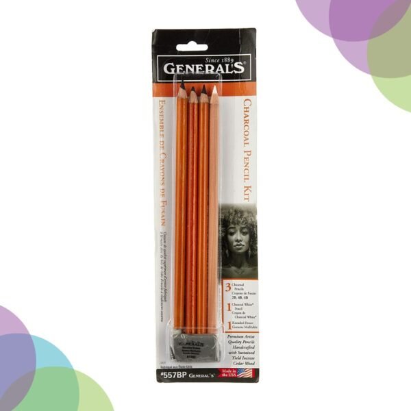 General Charcoal Pencil Set 557Bp
