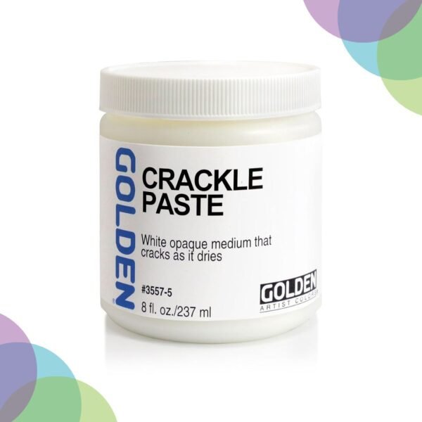 Golden Gel Mediums Crackle Paste 236 ML