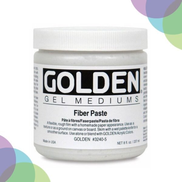 Golden Gel Mediums Fiber Paste 236 ML