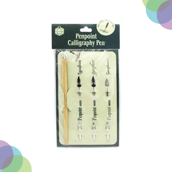 HS Penpiont Calligraphy Dip Pen Set With 6 Nibs
