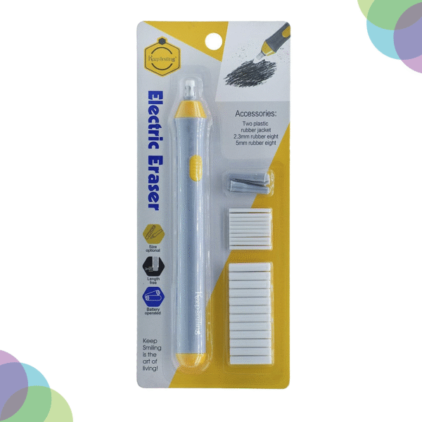 Keep Smiling Battery Operated Automatic Eraser