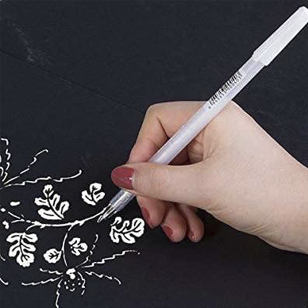 Keep Smiling Gel Pen White Set of 3 - Image 3