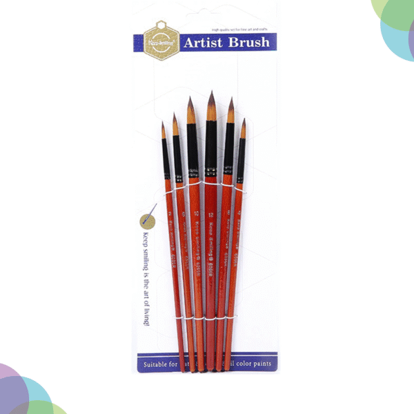 Keep Smiling Synthetic Taklon Brush Sets