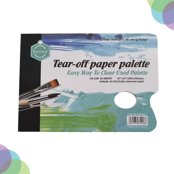 Keep Smiling Tear Off Palette
