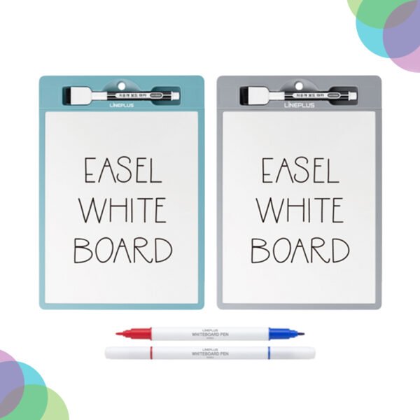 Lineplus Easel WhiteBoard With Markers