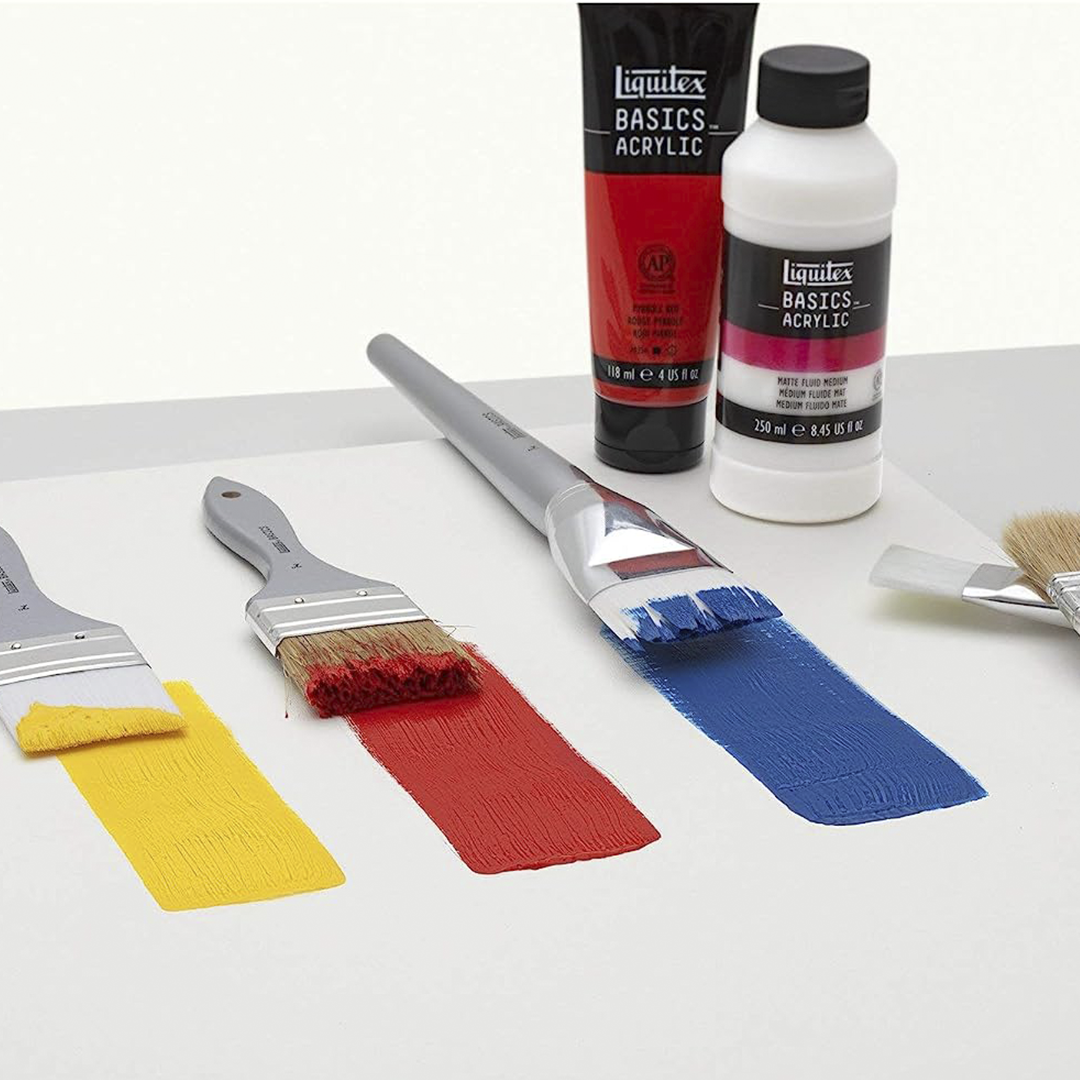 Liquitex Basics Brush Synthetic Hair Extra Big Set of 2 - Image 2