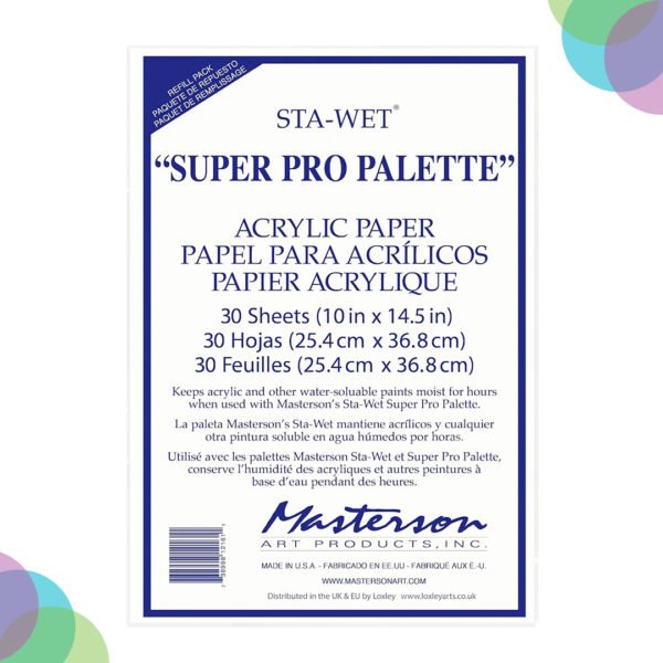 Masterson Refill for Sta-Wet Super Pro Palette 11216