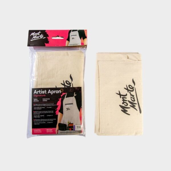 Mont Marte Artists Apron Heavy Duty Calico